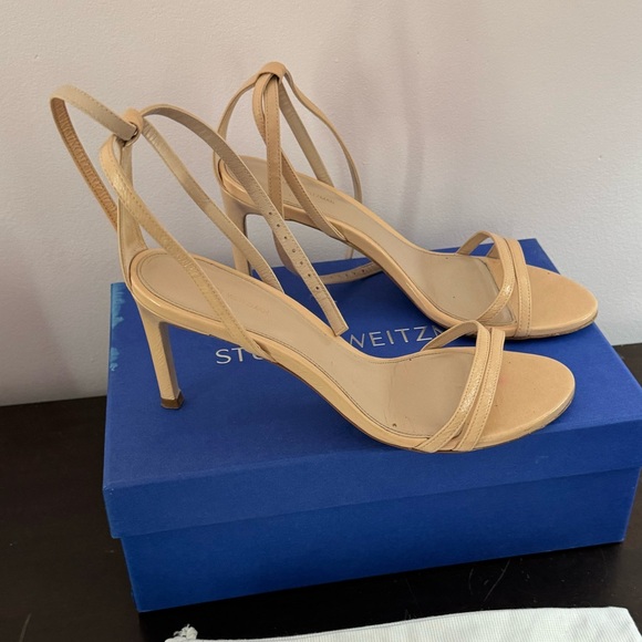 Stewart Weitzman Lexie Sandal Nude - Picture 1 of 6